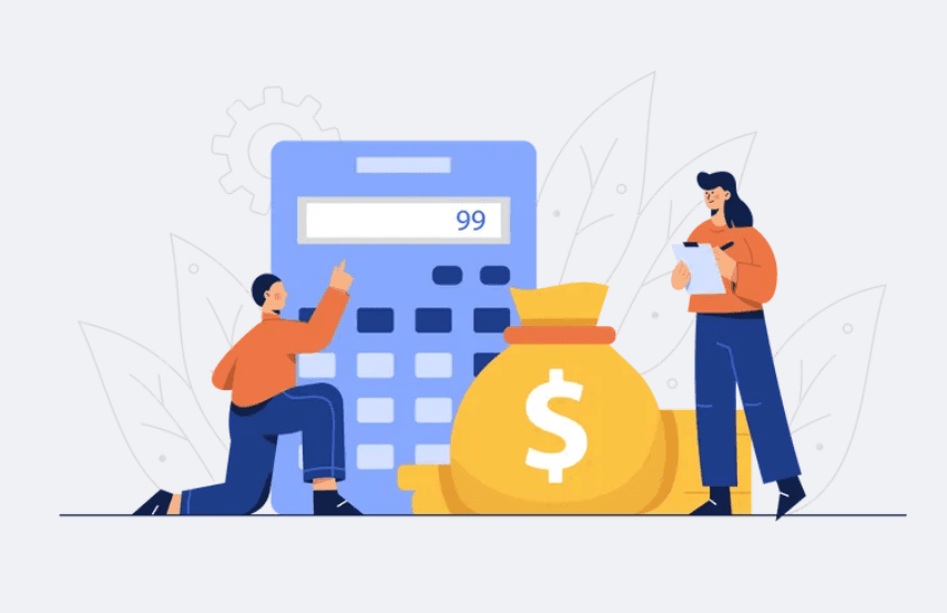 Financial planning — calculator, investments, and wealth growth